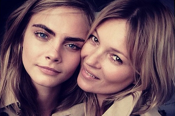 Кейт Мосс, Кара Дельвинь хоёрыг “Манго” нэгтгэв